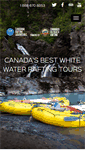 Mobile Screenshot of canadianraftingadventures.com